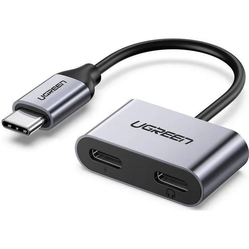 CONVERSOR USB C A AUDIO Y ENERGIA UGREEN 60165