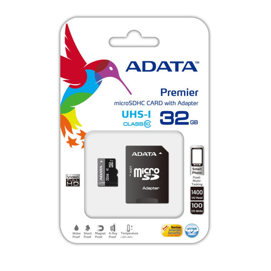 MEMORIA MICRO SD ADATA 32GB UHS-I AUSDH32GUICL10-RA1