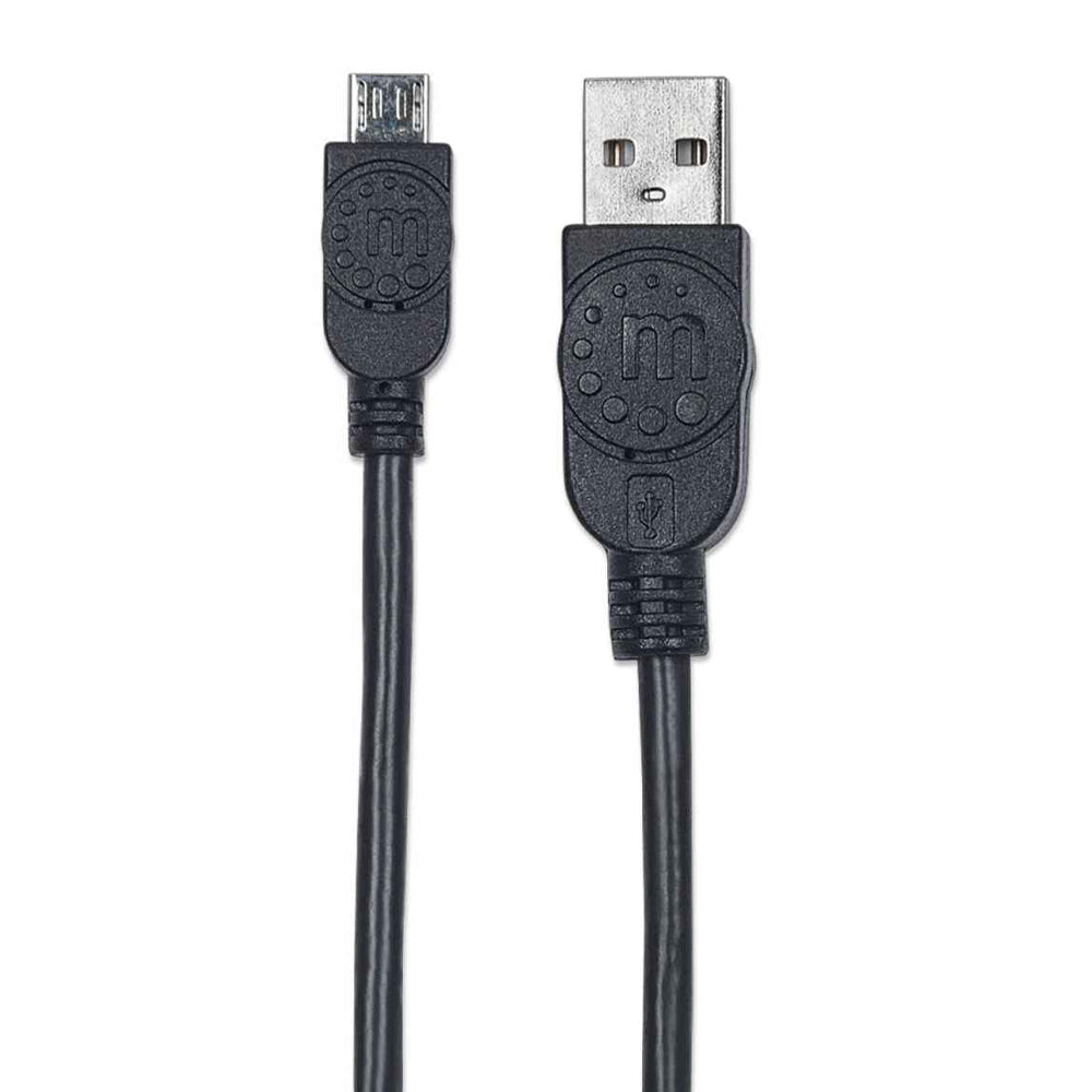 CABLE MICRO USB 1.8MT 307178 MANHATTAN