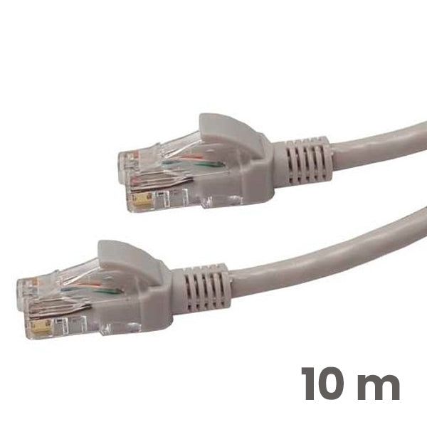 PATCH CORD CAT6 10MTS GRIS ULINK